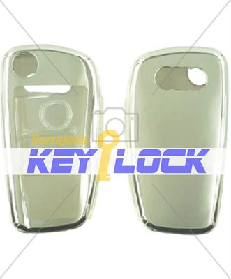 PROTECTOR TPU METALICO BRILLANTE PARA LLAVE AUDI