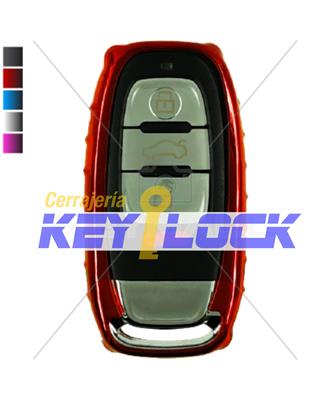 PROTECTOR TPU METALICO BRILLANTE PARA LLAVE AUDI2