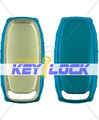 PROTECTOR TPU METALICO BRILLANTE PARA LLAVE AUDI2